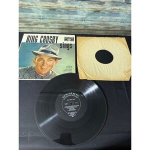 Bing Crosby Sings Vinyl LP 12" Black Excellent Vocalion VL 3603 Mono 33 RPM